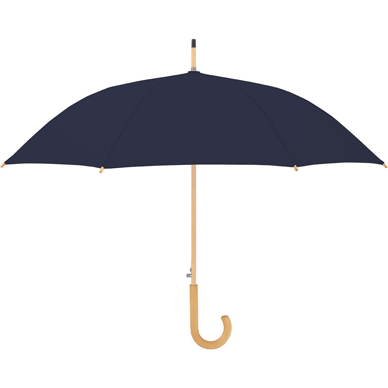Doppler NATURE Long AC - holový udržitelný deštník tmavě modrá