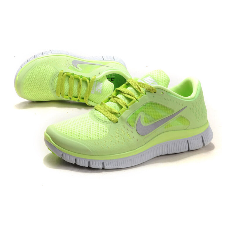 Nike FREE RUN+ 3 Lime Green