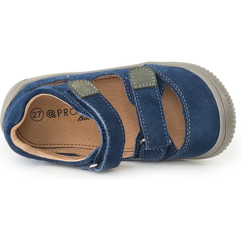 Protetika chlapecké sandály Barefoot MERYL NAVY, Protetika, tmavě modrá