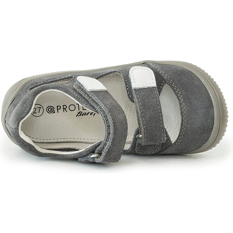 Protetika chlapecké sandály Barefoot MERYL GREY, Protetika, šedá