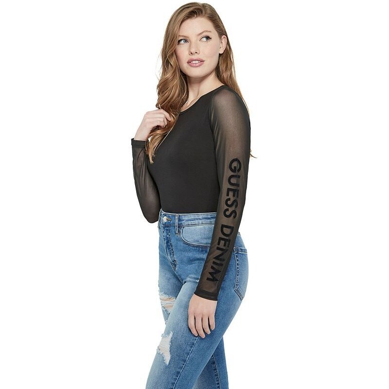 GUESS dámský vršek Tully Mesh S