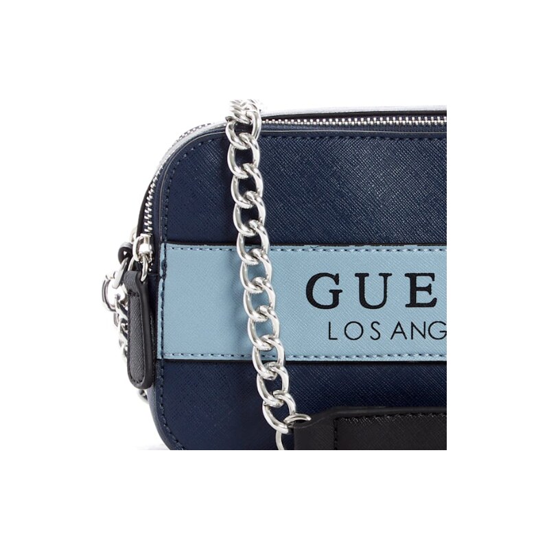 GUESS dámská kabelka Scranton Crossbody modrá