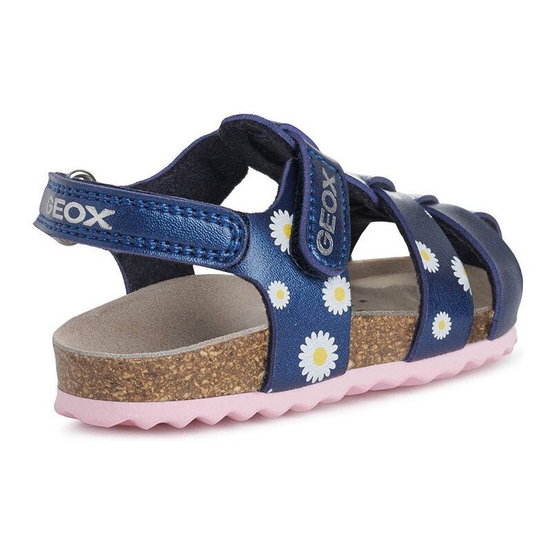 Dětské sandály Geox tmavomodrá barva