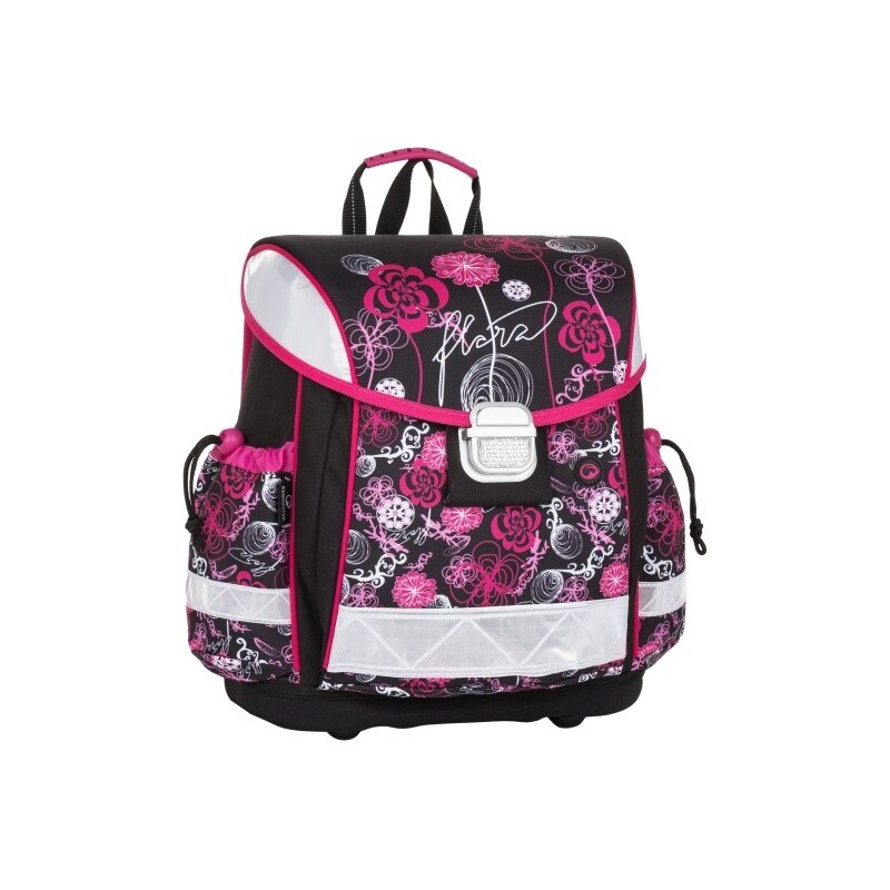 Školní batoh Bagmaster lim 8 a black/pink/white