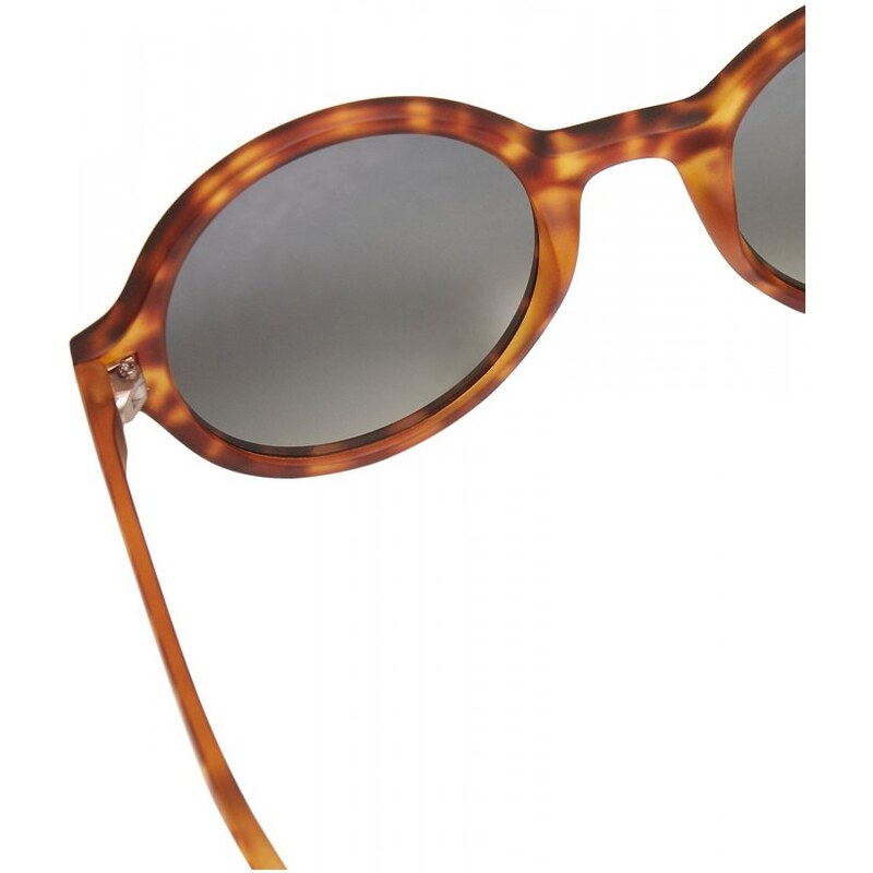 URBAN CLASSICS Sunglasses Retro Funk UC - brown leo/green