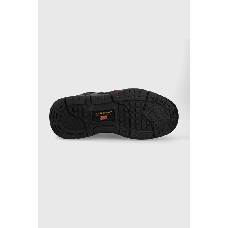 Sneakers boty Polo Ralph Lauren PS100 černá barva, 809846180001