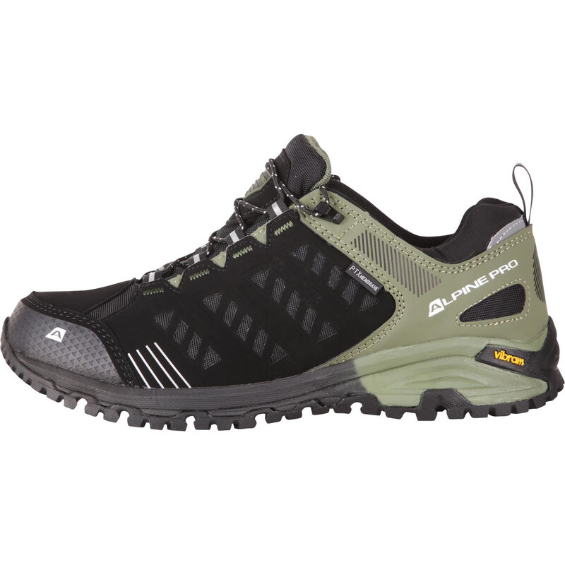 Outdoorová obuv s membránou PTX Alpine Pro SENEM - tmavě zelená