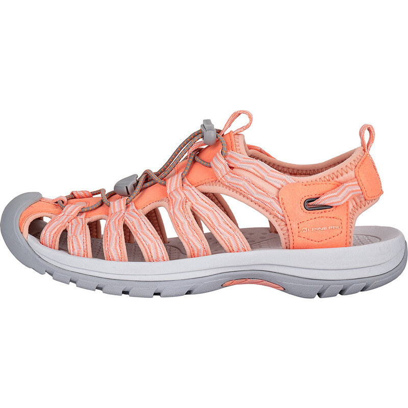 Letní sandály Alpine Pro LOPEWE - oranžová