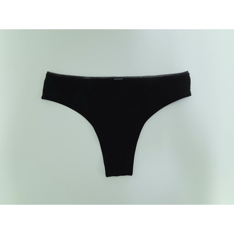 Laura Biagiotti dámské bavlněné brasilské kalhotky 92076 černé