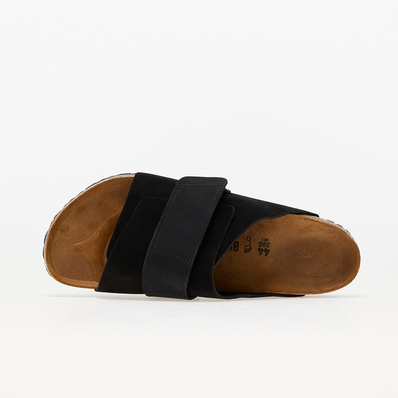 Pantofle Birkenstock Kyoto VL Soft Suede & Nubuck Black