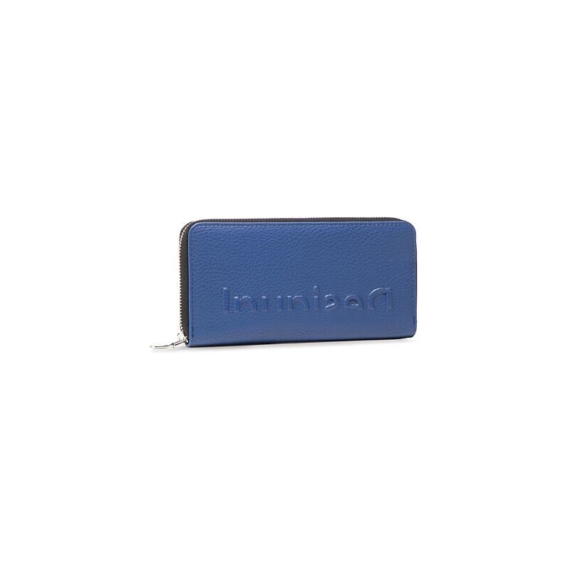 Dámská peněženka DESIGUAL EMBOSSED HALF 5036 blue klein