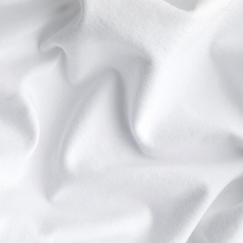 BedTex Jersey prostěradlo bílé Rozměr: 60x120 cm