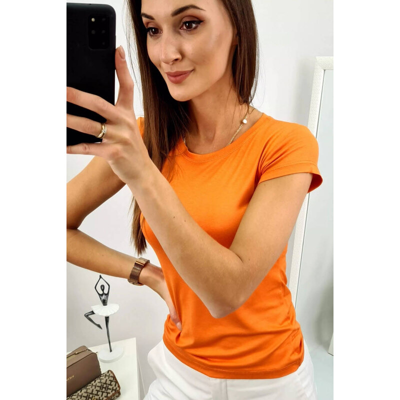 Oxyd Oranžové tričko s krátkým rukávem