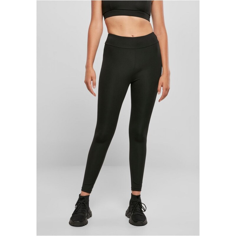 Dámské legíny Urban Classics Recycled High Waist - černé 91817719