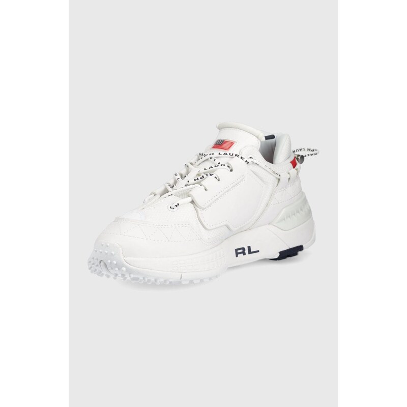 Sneakers boty Polo Ralph Lauren Ps200 bílá barva