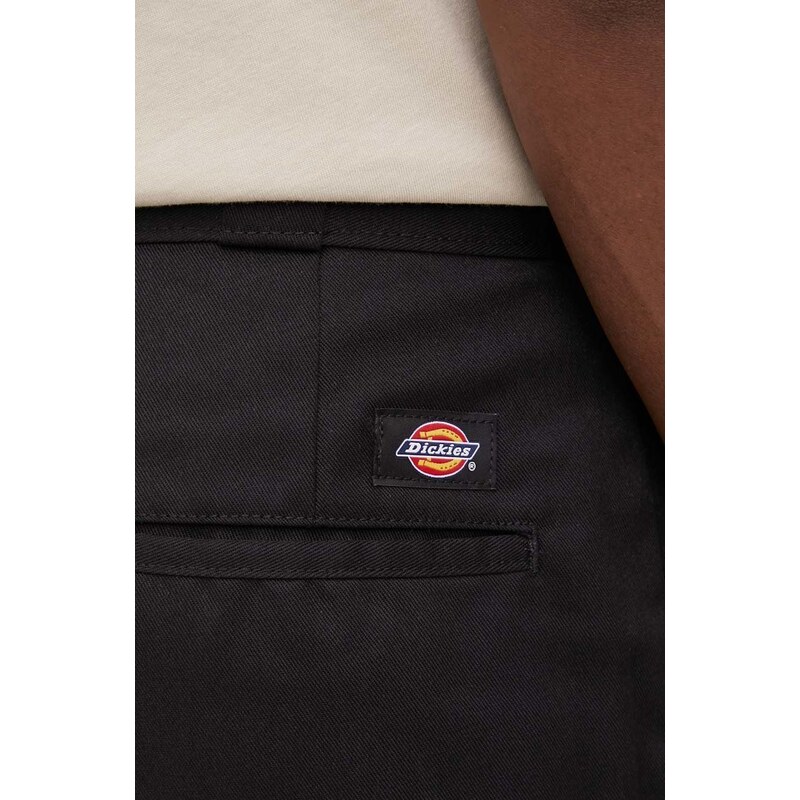 Kalhoty Dickies pánské, černá barva, jednoduché, DK0A4XK6BLK-Black