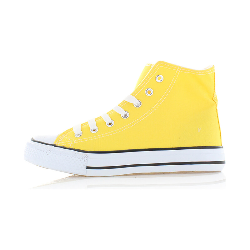Žluté kotníkové tenisky Canvas Shoes EUR38