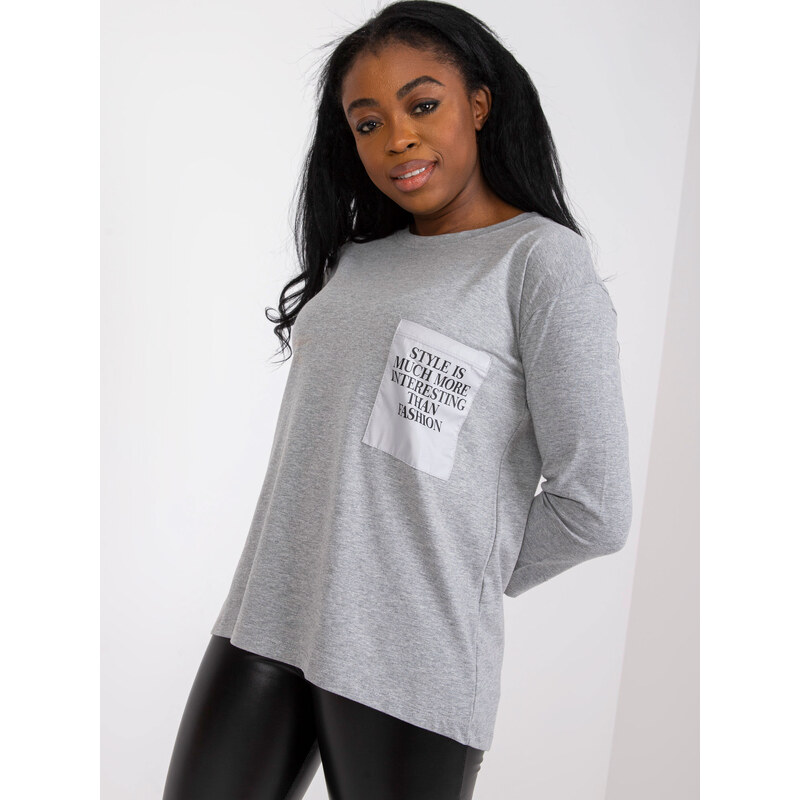 ex moda Blouse-EM-BZ-N612.64P-grey