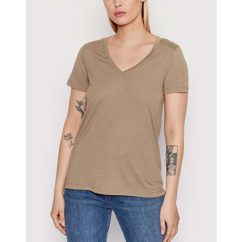 VERO MODA VMSPICY SS V-NECK TOP JRS