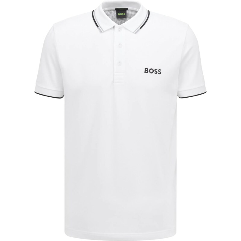 BOSS Tričko Paddy Pro černá / bílá