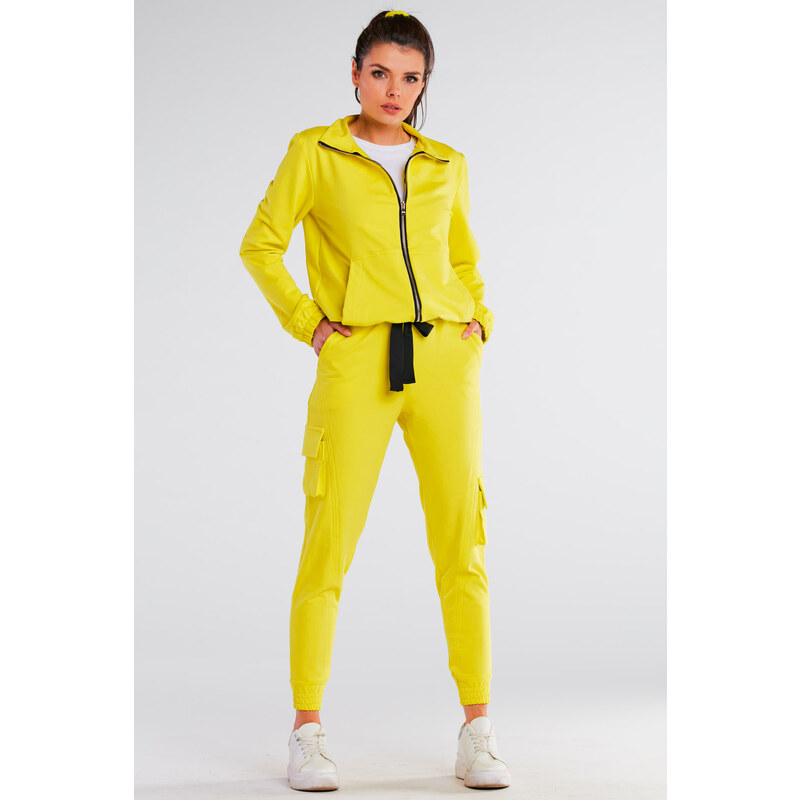 Infinite You Womans Pants M247 Yellow