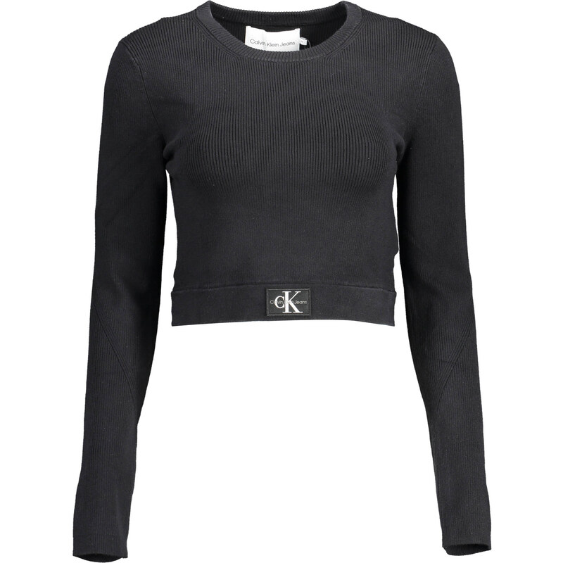 Dámská černá crop mMikina Calvin Klein
