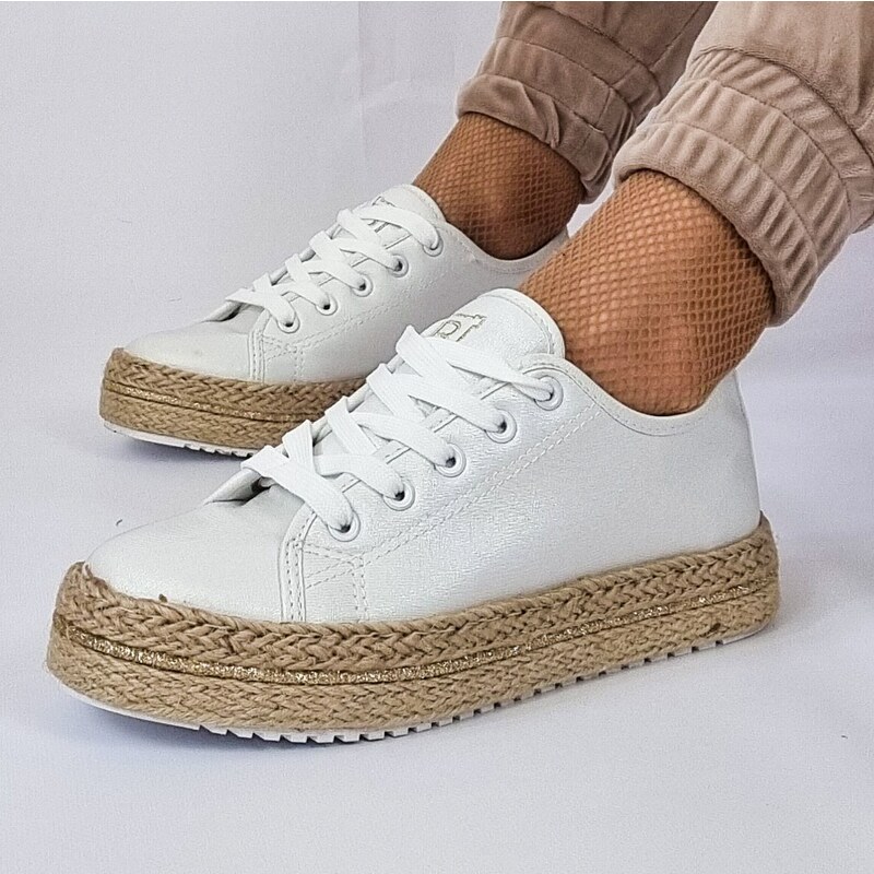 Espadrilky Laura Biagiotti Star White