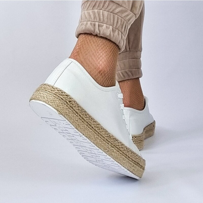 Espadrilky Laura Biagiotti Star White