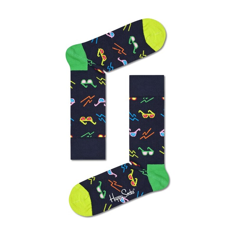 Letní balení veselých ponožek Happy Socks XTRD09-0200 multicolor-40