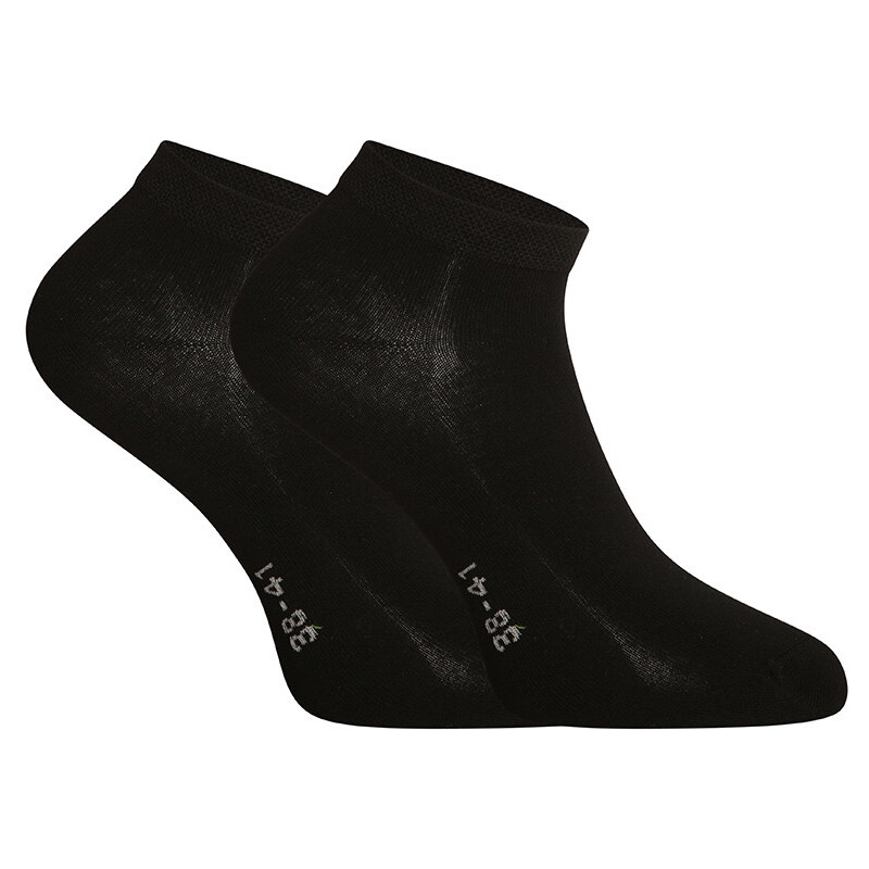 Ponožky Gino bambusové černé (82005)