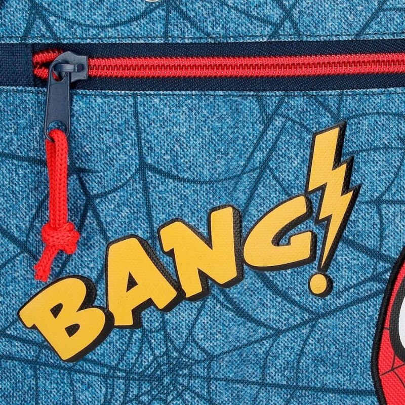JOUMMABAGS Sportovní taška Spiderman denim