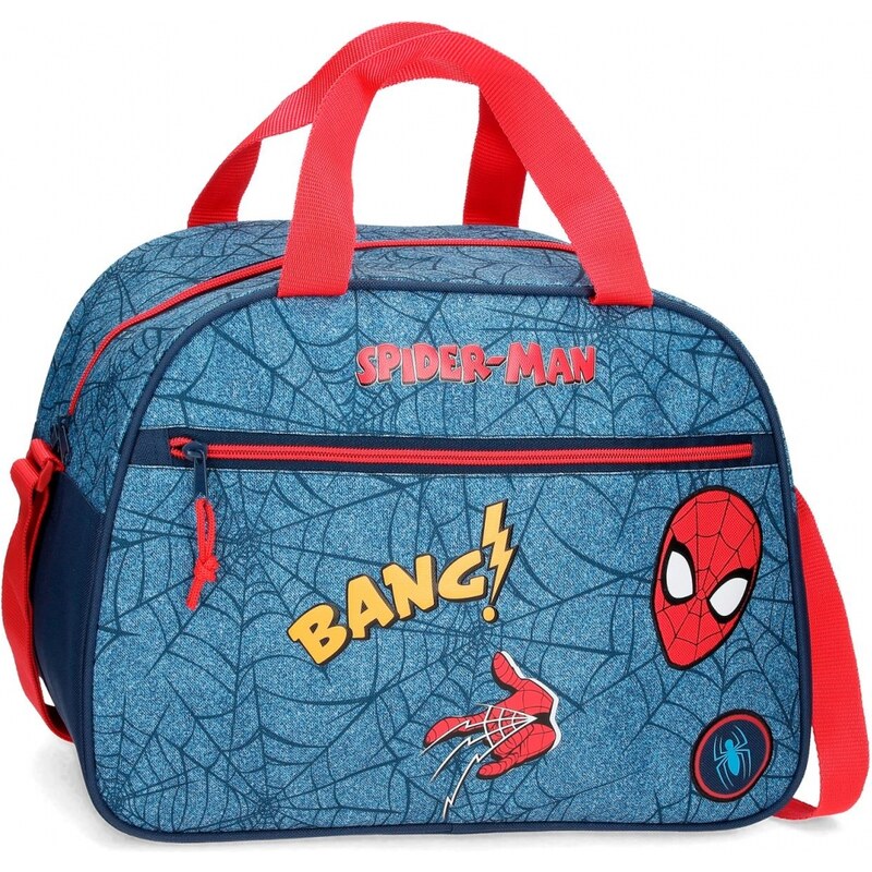 JOUMMABAGS Sportovní taška Spiderman denim