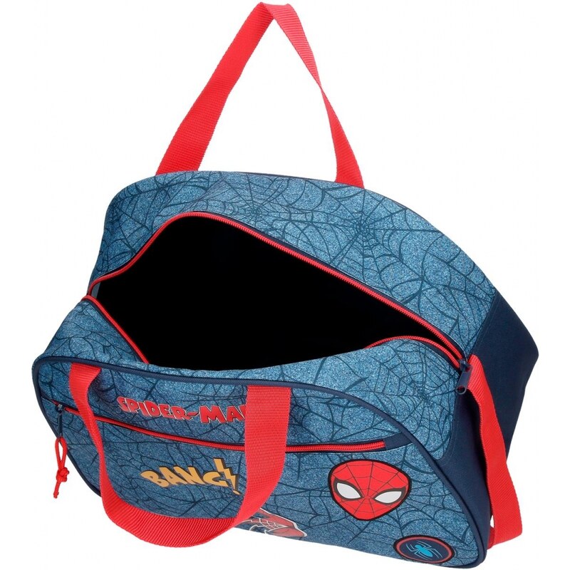 JOUMMABAGS Sportovní taška Spiderman denim