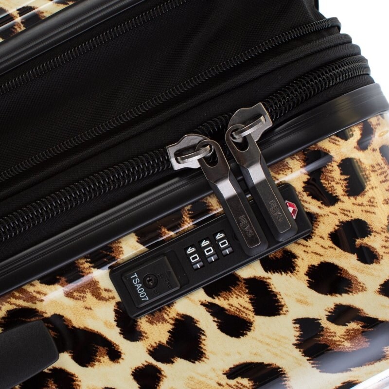 Heys Brown Leopard palubní kufr TSA 53 cm 48 l
