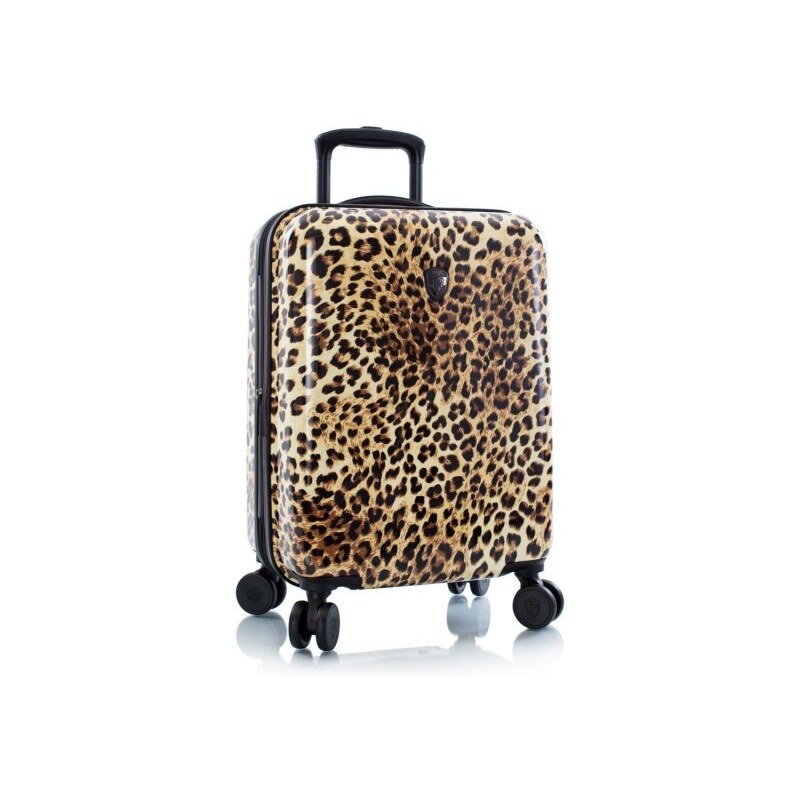 Heys Brown Leopard palubní kufr TSA 53 cm 48 l