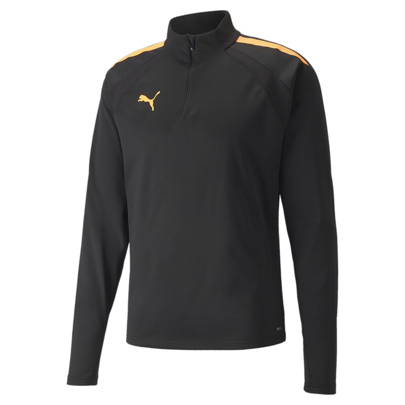 PUMA Sportovní mikina Team Liga žlutá / černá