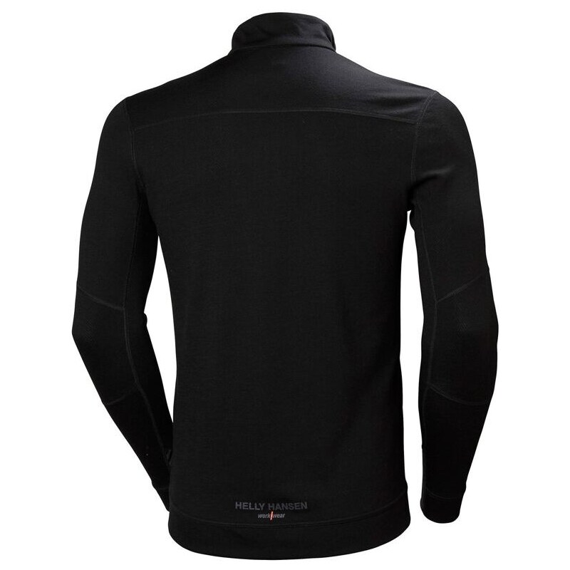 Pánské funkční triko HELLY HANSEN WORKWEAR LIFA MERINO 990 black