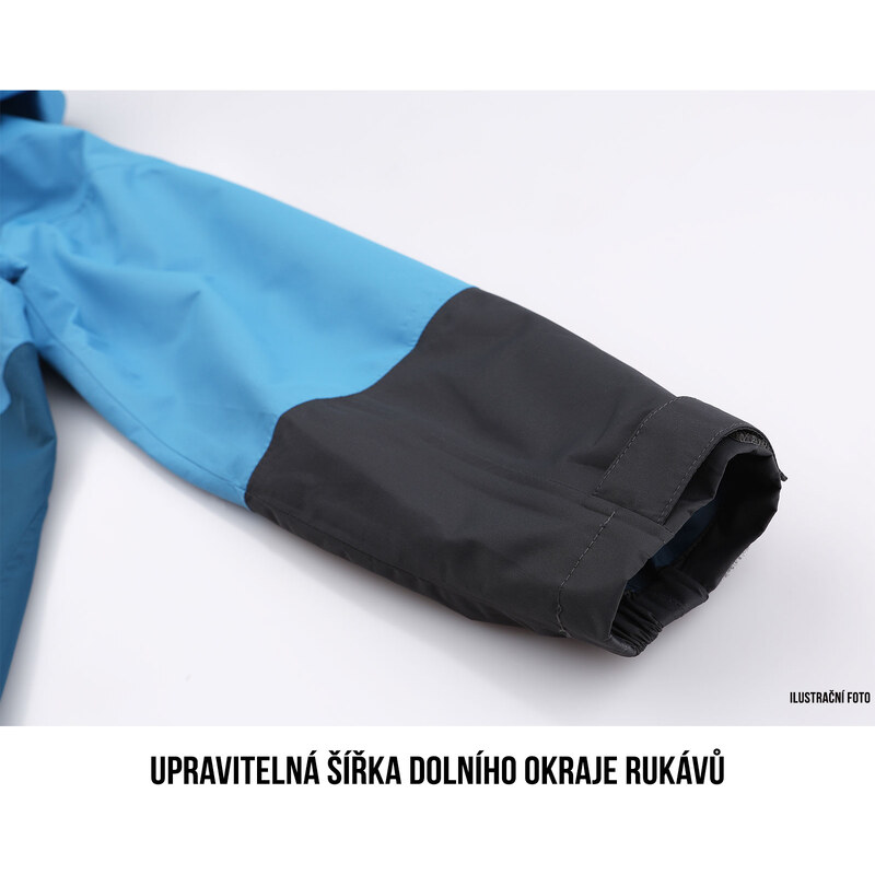 Dětská hardshell bunda HUSKY Nicker K modrá/tm. modrá