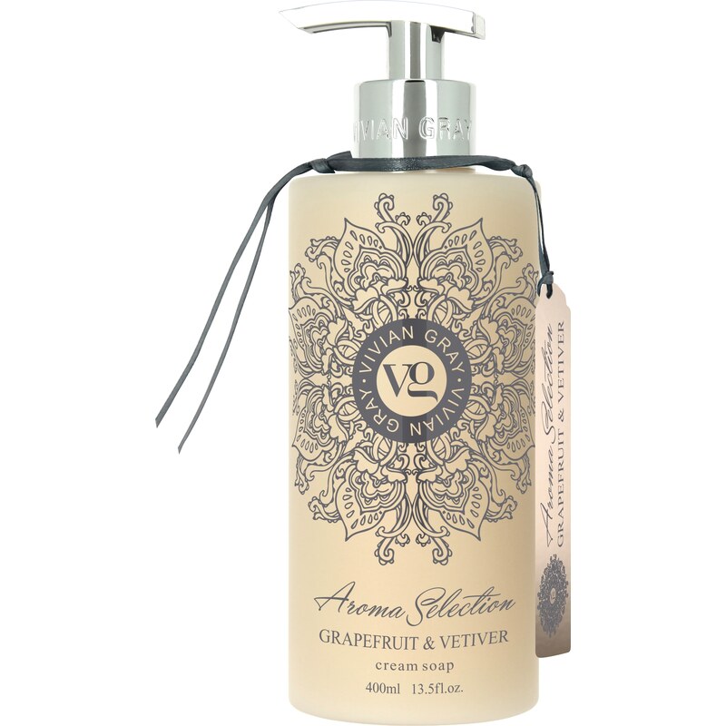 Vivian Gray Krémové tekuté mýdlo Aroma Selection Grapefruit & Vetiver (Cream Soap) 400 ml