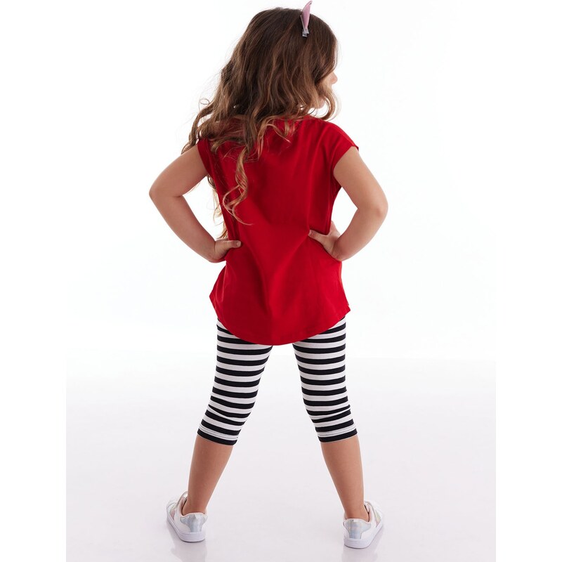 mshb&g Meow Pow Girls T-shirt Leggings Suit