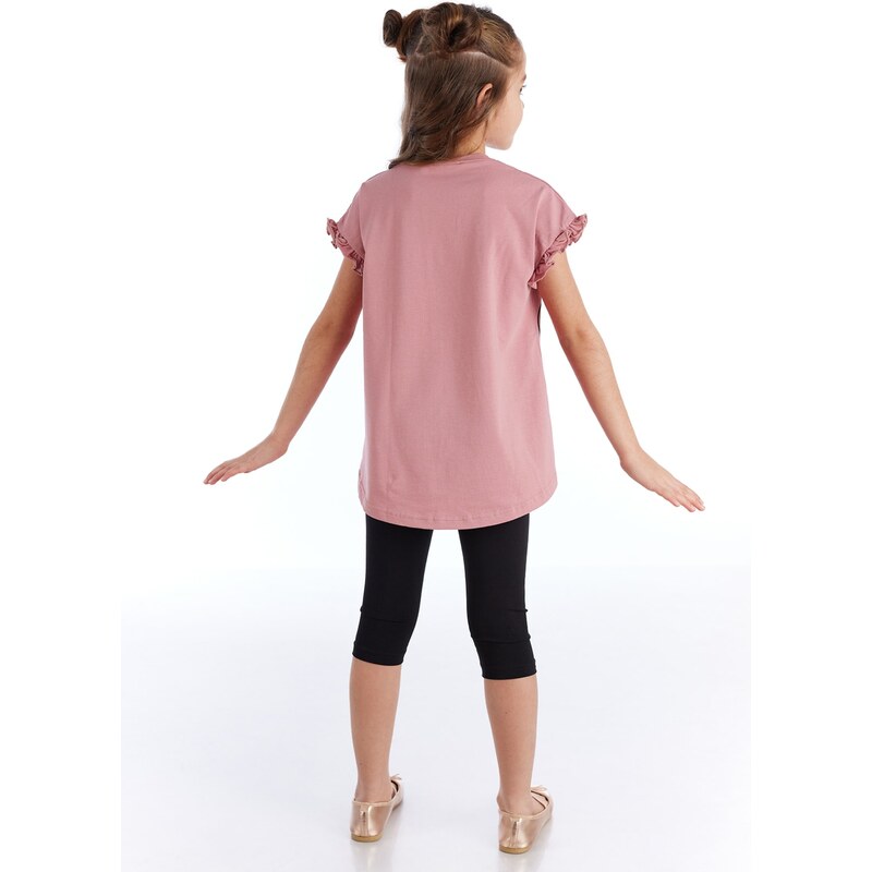 mshb&g Love Cat Girl Child T-shirt Tights Set