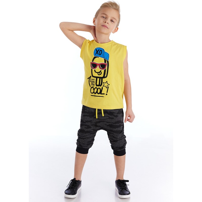 mshb&g Xo Cool Boys T-shirt Capri Shorts Set