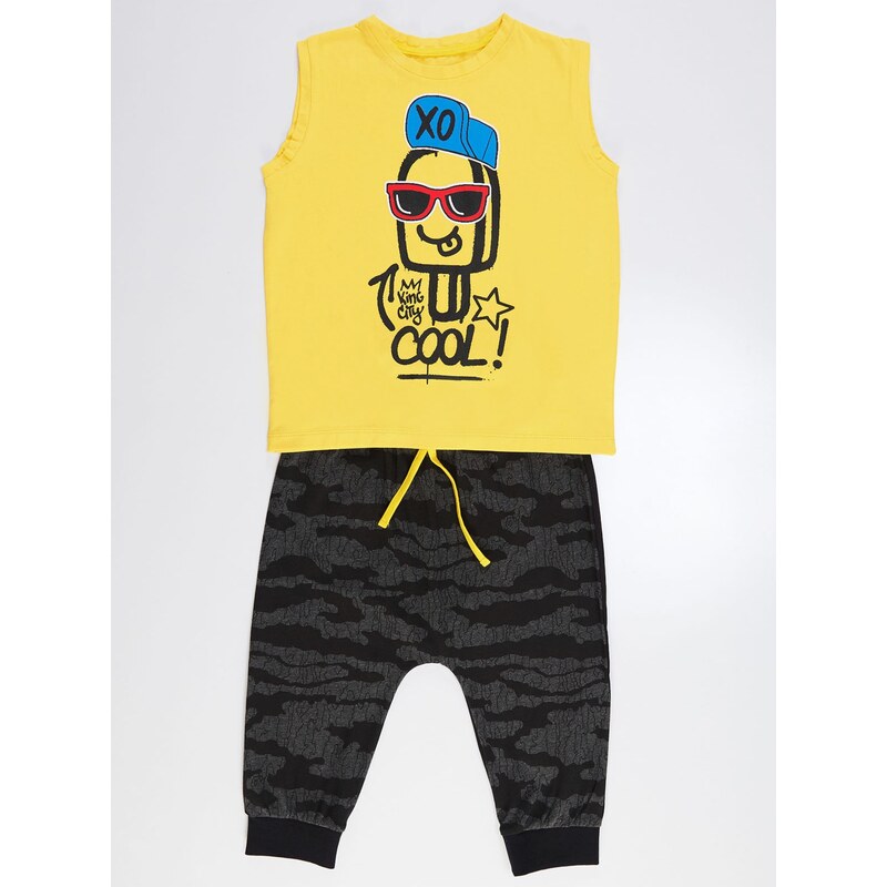 mshb&g Xo Cool Boys T-shirt Capri Shorts Set