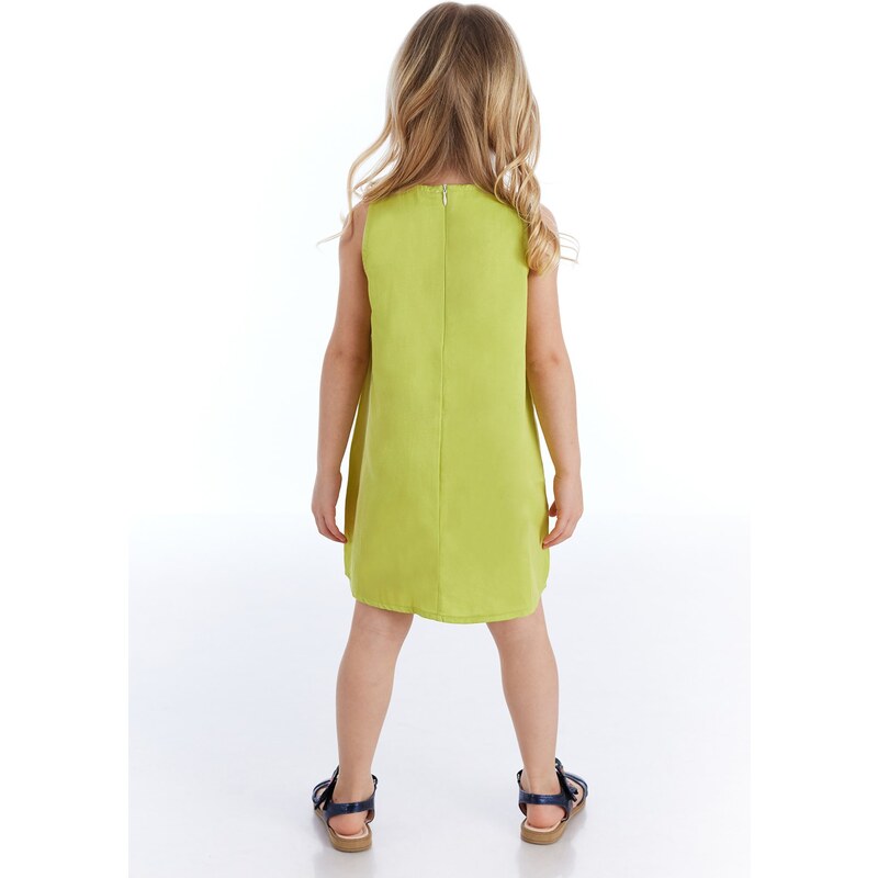 mshb&g Mushi Lucky Girl's Woven Green Dress