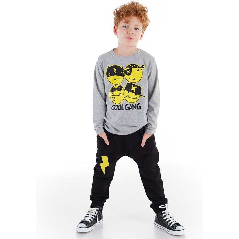 Denokids Cool Gang Boy T-shirt Trousers Set