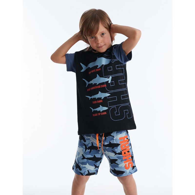 mshb&g Shark Boy T-shirt Shorts Set