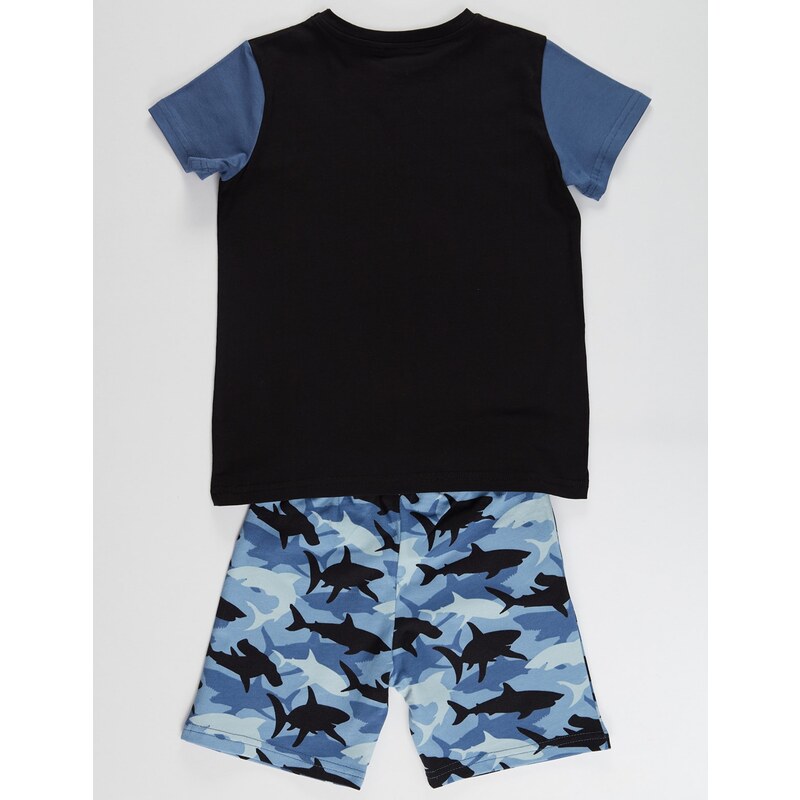 mshb&g Shark Boy T-shirt Shorts Set