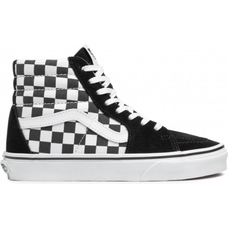 Vans UA SK8-Hi (CHECKERBOARD) BLK/TR WHT