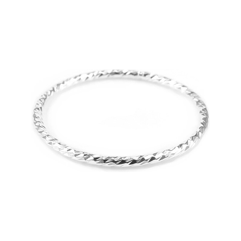 SYLVIENE Stříbrný prstýnek kroužek Diamond 62890046