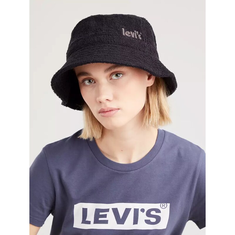 Levi's Černý dámský klobouk Levi's Terry - Dámské